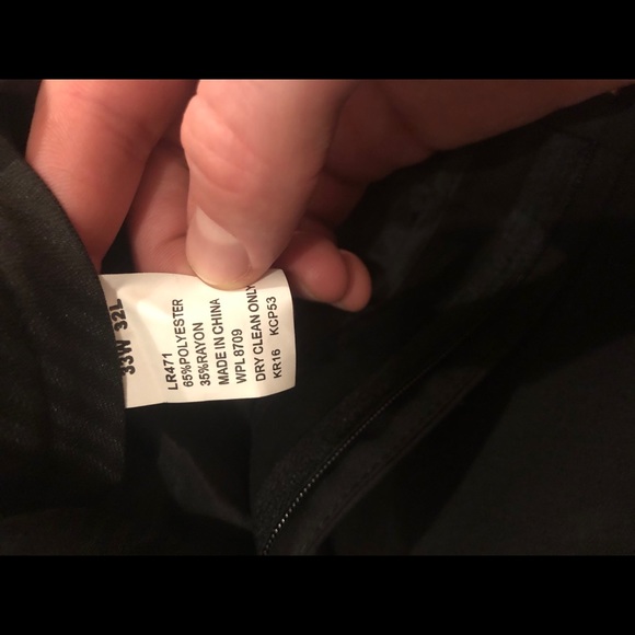 Kenneth Cole Reaction Classic Fit Dress Pants - Picture 3 of 4